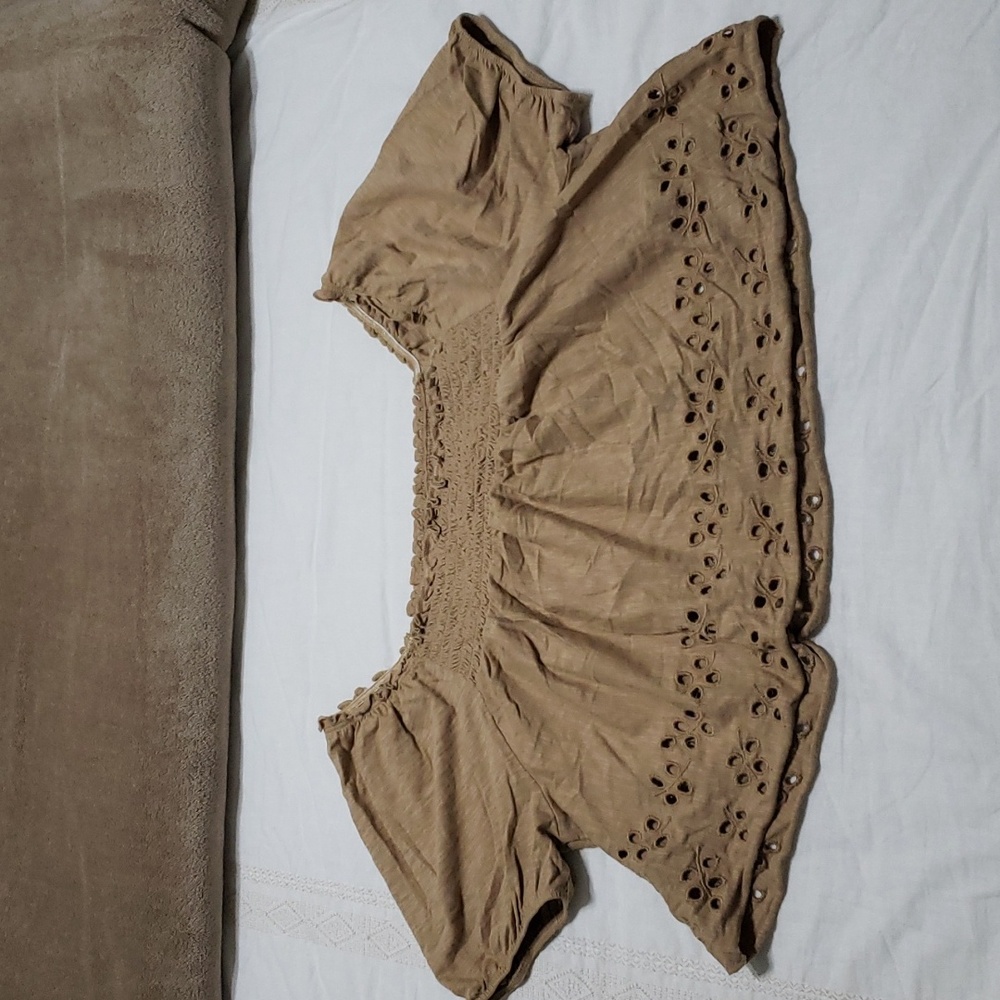 American Eagle Crop Blouse